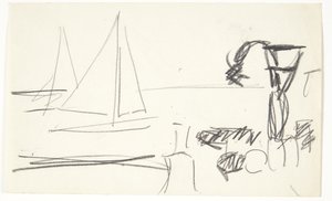 Abend im Freihafen von Edvard Weie