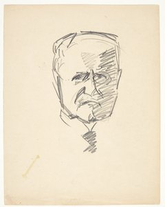 Studie zum Porträt von Dr. med. Carl Lorentzen (1860-1932)