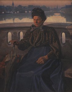 Die Mutter des Künstlers von Edvard Weie
