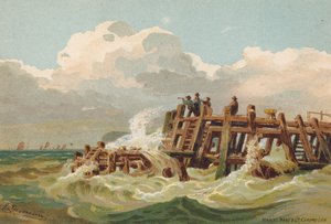 Einlaufen in den Humber, Fischer auf der Ausschau