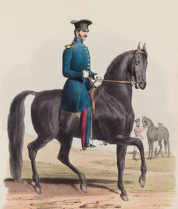 Royal Horse Guards, Reitlehrer und Rough Riders von Edward (after) Hull