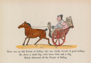 Es war eine alte Person aus Ealing, die völlig ohne Mitgefühl war von Edward (after) Lear