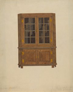 Eckschrank von Edward A. Darby