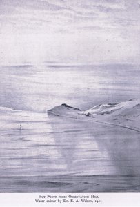 Hut Point vom Observation Hill von Edward Adrian Wilson