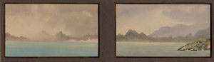 Aquarelle aus dem Norwegen-Notizbuch, 1898-99