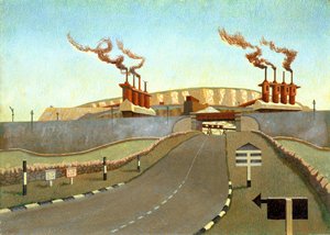 Gipfel der Welt von Edward Alexander Wadsworth
