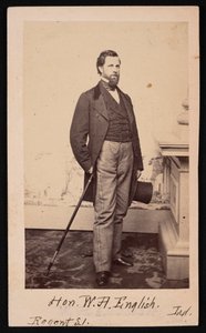 Porträt von William Hayden English 1822-1896, vor 1896