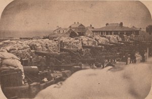 Die Evakuierung von Fort Sumter, April 1861, April 1861