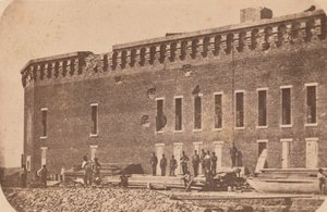 Die Evakuierung von Fort Sumter, April 1861
