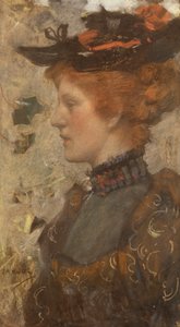 Porträt von Miss Elizabeth D. Reid