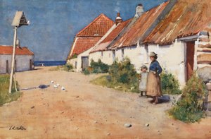 Seehäuser mit Taubenschlag