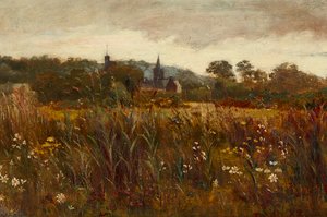 Ein Blick auf Kirkcudbright von Edward Atkinson Hornel