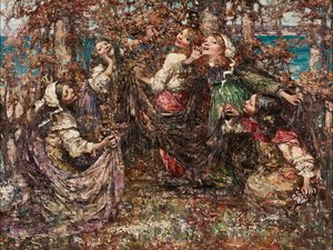Ringelreihen von Edward Atkinson Hornel