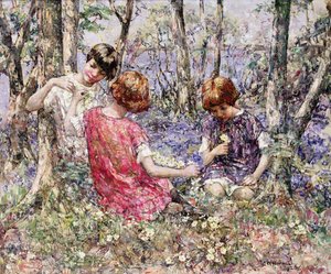 Die Primel-Kette von Edward Atkinson Hornel