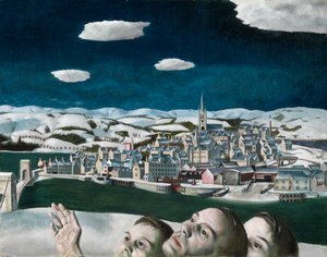 Unidentifiziertes Flugzeug (über Montrose) von Edward Baird