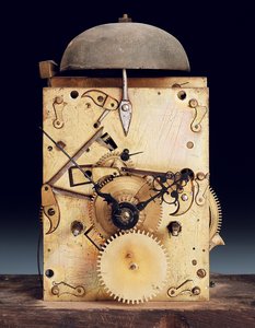 (Detail) einer Queen Anne Standuhr, Nr. 463