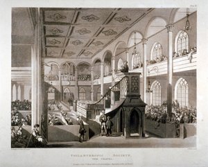 Kapelle der Philanthropischen Gesellschaft, London Road, Southwark, London, 1809 von Edward Blackburn