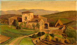 Ein toskanischer Bauernhof von Edward Bruce