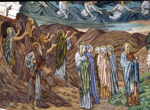 Asketen und die heiligen Frauen von Edward Burne Jones