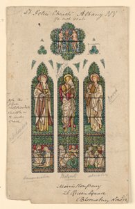 Sankt-Peter-Kirche, Alb, ca. 1870 von Edward Burne Jones