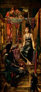 König Cophetua und das Bettelmädchen, 1884, 1911 von Edward Burne Jones
