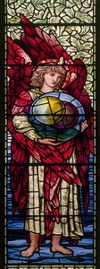 Oxford Harris Manchester College, Morris & Co., Edward Burne-Jones, Die Tage der Schöpfung, 1895 von Edward Burne Jones