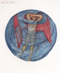 Das Blumenbuch: I. Liebe in einem Nebel, 1905 von Edward Burne Jones