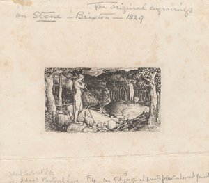 Ideales pastorales Leben von Edward Calvert