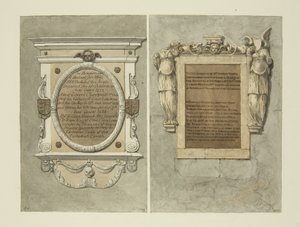 Denkmäler für Bischof Searchfield, Dekan Chetwynd und Mrs. Weeks in der Kathedrale von Bristol von Edward Cashin