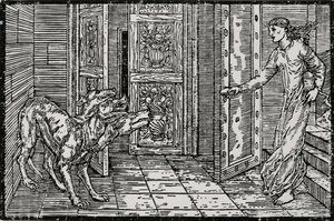 Cerberus von Edward Coley (after) Burne Jones
