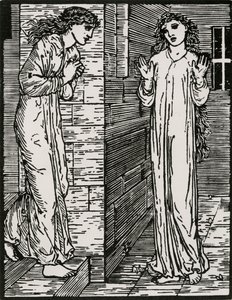 Kommt zur ersten Schwester von Edward Coley (after) Burne Jones