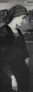 Flamma Vestalis, ca. 1887 (Radierung auf Pergament)
