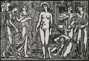 Der Hof der Venus von Edward Coley (after) Burne Jones