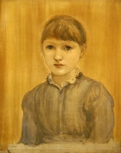 Porträt der Tochter des Künstlers Margaret von Edward Coley Burne Jones