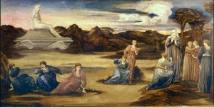 Der Vorbeizug der Venus, ca. 1875 von Edward Coley Burne Jones