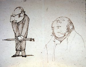 Zwei Gönner von Edward Coley Burne Jones