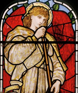 Trompetender Engel von Edward Burne Jones
