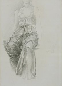 Draperiestudie für 