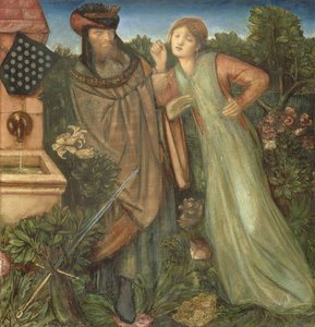 König Mark und die schöne Iseult, 1862 von Edward Burne Jones