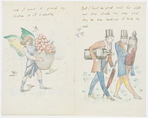 Brief an die Enkelin des Künstlers Angela Thirkell von Edward Burne Jones