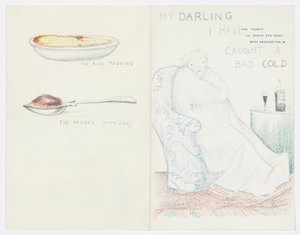 Brief an die Enkelin des Künstlers Angela Thirkell von Edward Burne Jones