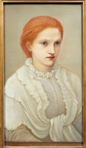 Porträt der Suffragette Lady Frances Balfour. Gemälde von Edward Burne Jones von Edward Burne Jones