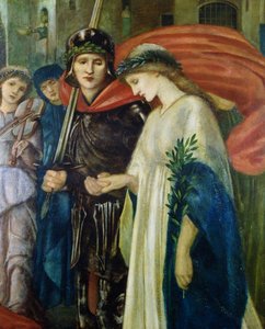 St. Georg und der Drache: Nr. 7 Die Rückkehr (Detail)