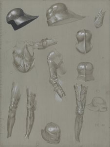 Studien einer Rüstung, 1875