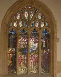 Die Geburt Christi, 1862 von Edward Burne Jones