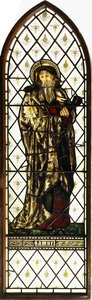 Der Prophet Samuel, von Morris & Co, 1868 von Edward Burne Jones