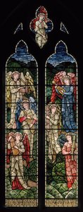 Engel des Paradieses, Engel Musiker (1902-1914) von Edward Coley and Dearle Burne Jones