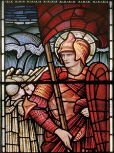 Joshua (Detail, 1902-1914) von Edward Coley and Dearle Burne Jones