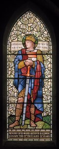 König Ethelbert (1902-1914) von Edward Coley and Dearle Burne Jones