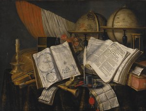 Vanitas Stillleben, 1662